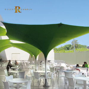 Parasol Tulipe Électrique en Aluminium avec Impression de Logo pour Extérieur, Jardin, Restaurant, Bord de Mer, Café, Auvent Pliant <span class=keywords><strong>Motorisé</strong></span> - Product Image 5
