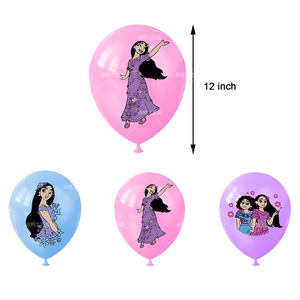 Ballons en latex Isabella de 12 pouces, <span class=keywords><strong>d</strong></span>écorations de gâteaux, bannière, cadeaux <span class=keywords><strong>d</strong></span>'<span class=keywords><strong>anniversaire</strong></span> pour enfants, <span class=keywords><strong>d</strong></span>écorations de fête <span class=keywords><strong>Encanto</strong></span> - Product Image 6