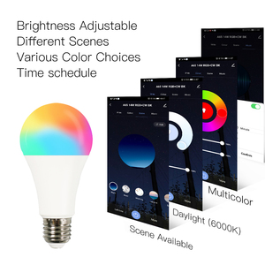 BLE thông minh e27led ánh sáng 9 wát RGB Trắng Dimmable Alexa/Google nhà tương thích thanh thiết kế cho khách sạn <span class=keywords><strong>Android</strong></span> hoạt động - Product Image 3
