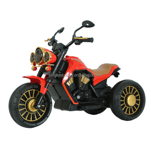 Motocyclettes électriques pour enfants, tricycles, voitures jouets pour bébés, télécommande, double siège, cadre en acier à haute teneur en carbone, lecteur MP3/USB/TF - Product Image 1