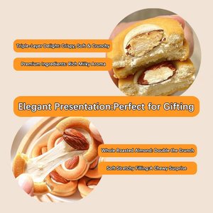 Snacks Tradicionales Chinos en Oferta, Crema <span class=keywords><strong>de</strong></span> Almendras, Chocolate, Nueces Saladas Horneadas, <span class=keywords><strong>Galletas</strong></span> Crujientes, 11.6g*259 bolsas/caja - Product Image 4