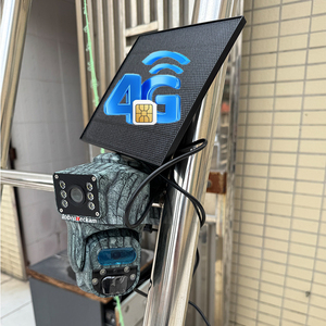 กล้องรักษาความปลอดภัยเซลลูลาร์ 4G LTE กล้องรักษาความปลอดภัยพลังงานแสงอาทิตย์ไวไฟกลางแจ้งไร้สายพร้อมซิมการ์ดสีรุ่นกลางคืนการตรวจจับการเคลื่อนไหว - Product Image 4