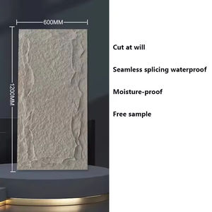 <span class=keywords><strong>Prix</strong></span> d'usine Panneau de revêtement intérieur de salon Panneau mural flexible en pierre PU de haute qualité Panneaux de pierre artificielle - Product Image 2