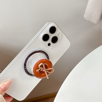 Nœud papillon INS personnalisé pour téléphone magnétique Griptok Grip Tok Stand pour iPhone Support pliable pour étui de chargement sans fil