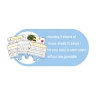 Educational Baby Toys Kids Piano Musical Instrument for Children Percussion with Intelligent Keyboard Eight Tone Piano