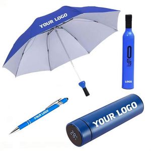 New Design Wholesale Customized Logo Printed Paraguas De Lluvias Shape Gift Advertising Branded Umbrellas Wine Bottle Umbrella - Product Image 1