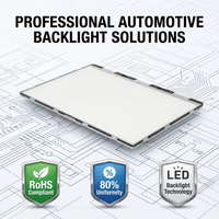 Module de rétroéclairage automobile 17,3 pouces haute luminosité 9850 cd/m², panneau d'affichage LED rétroéclairé pour divertissement sur les sièges arrière de voiture