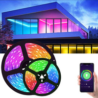Bande lumineuse intelligente WIfi RGB LED, RGBW CCT, changement de couleur, 5 v, Amazon TUYA, vente en gros