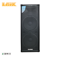 LAIX PS-03 Haut-parleur professionnel passif à large bande de fréquences double 15 pouces avec un prix abordable