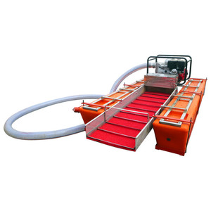 Drague à siphon en acier portable la plus vendue avec PLC et moteur pour une récupération élevée de l'or du sable de rivière - Product Image 1