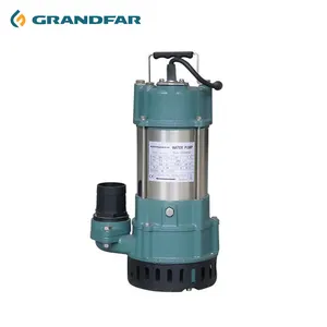 GRANDFAR 0.45kw 0.6hp 10m不锈钢潜水泵家用农业污水泵切割污水泵