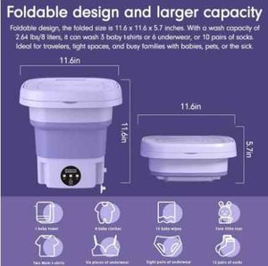 12L 8L 6L Mini Laundry <b>Washer</b> Laundry Machine Foldable Washing Machine with Spin Dryer for Underwear Kids Baby Pet Clothes Socks - Product Image 6