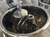 Robot pâtissier professionnel Chefmax en acier inoxydable durable, presse à pâte à pizza, mélangeur à gâteau avec bol