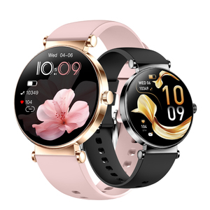 นาฬิกาอัจฉริยะสำหรับผู้หญิง <span class=keywords><strong>Y16</strong></span>หน้าจอ1.32 AMOLED ออกซิเจนในเลือดการตรวจสอบอัตราการเต้นของหัวใจโหมดกีฬา - Product Image 1