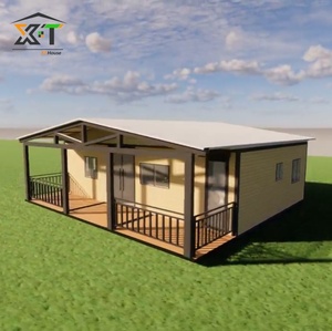 Maison préfabriquée en conteneur extensible de 40 pieds et 20 pieds, 2, 3, <span class=keywords><strong>4</strong></span>, 5 chambres, préfabriquée à vendre, maison portable avec cuisine et salle de bain - Product Image 1