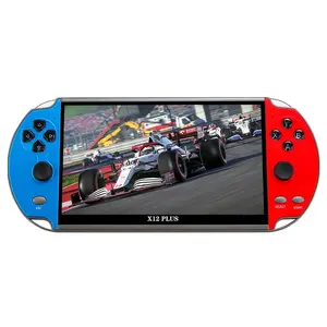 X12 Plus 7 "16GBコンソールx12plusレトロハンドヘルドゲームプレーヤーx12plus Portab7インチビデオゲームコンソール (PSP用)