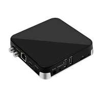 Cccam 4K Smart Media Player Android Amlogic S905X3 RAM 2 Go ROM 16 Go TV Ott TV Box 4K HD Android TV Box Récepteur Satellite