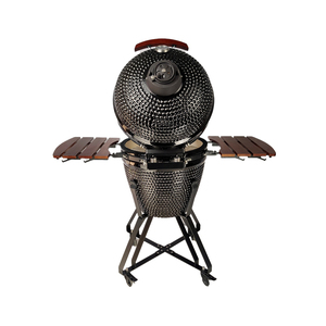 Kimstone Grill d'extérieur 21 pouces Barbecue Grill Kamado Four à fumée Four à braiser <span class=keywords><strong>Pizza</strong></span> Four à charbon de bois en céramique - Product Image 2