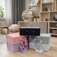 Boîte cadeau valise, emballage créatif en papier à thème pour jouets d'enfants, trousses de voyage et cadeaux