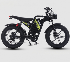 Vélo à neige à pneus larges, mini-moto électrique, double moteur, vélo à assistance électrique, double suspension, double transmission - Product Image 3