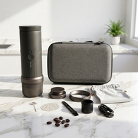 Nouvelle Machine à Café Électrique Portable Mini Professionnelle 2026 pour Extérieur, Intelligente et Automatique, pour Voyage, Maison, Voiture, Hôtel, Usage Domestique 58mm