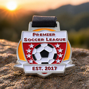 Medalla Personalizada para Torneo de <span class=keywords><strong>Fútbol</strong></span>, <span class=keywords><strong>Copa</strong></span> Mundial de Metal de la Liga 2026 - Product Image 5