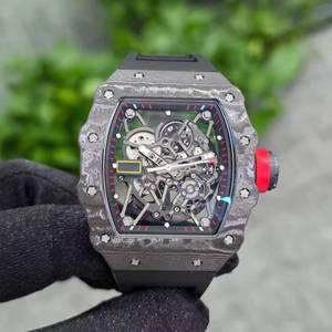 2026 Luxury 3502 Hollow Mechanical with NTPT Carbon Fiber Tourbillon Movement, Men's Fitness Sports Fully <b>Automatic</b> <b>Watch</b> - Product Image 1