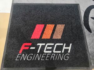 Tapis de <span class=keywords><strong>sol</strong></span> personnalisé pour la maison et le bureau, tapis de vélo, tapis d'entrée Flomat durable et élégant - Product Image 6