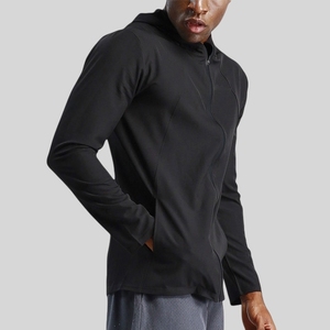 Giacca invernale Hip Hop da uomo personalizzata per il Fitness all'aperto da Jogging sport da calcio con cerniera taglie forti abbigliamento sportivo all'ingrosso - Product Image 4