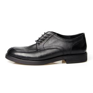 Mocassins Oxford à lacets pour hommes, bout carré, en cuir véritable, légers, respirants, antidérapants, pour le bureau et les occasions formelles - Product Image 6