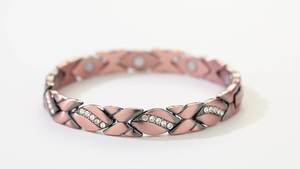 Bracelet d'énergie quantique magnétique unisexe en cuivre pur à 100%, pierre minérale, bio <span class=keywords><strong>nano</strong></span> <span class=keywords><strong>science</strong></span>, guérison saine, durée de <span class=keywords><strong>vie</strong></span> de 5 ans - Product Image 3