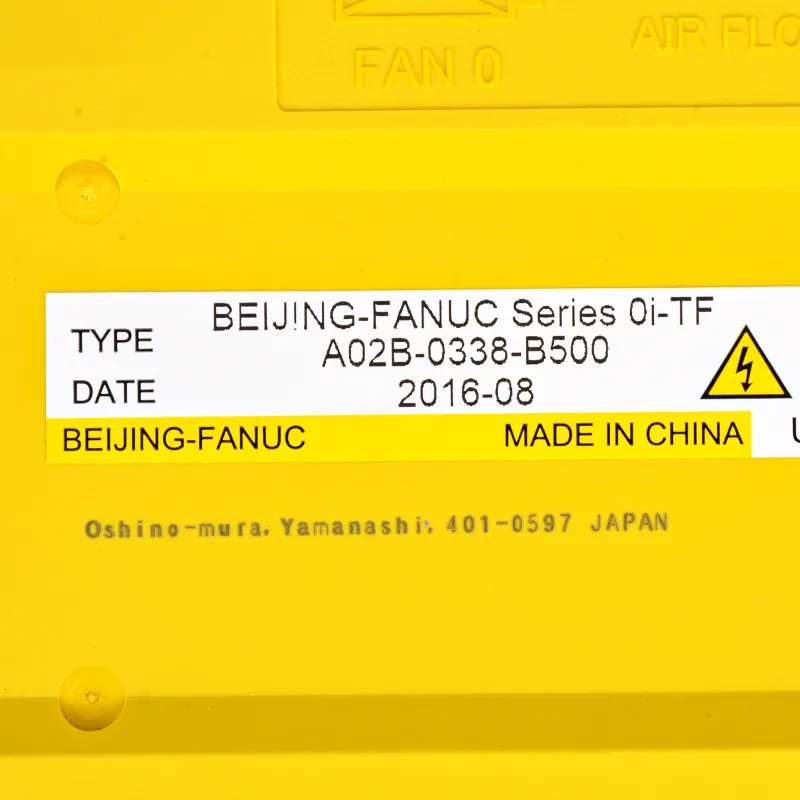 Japonya orijinal fanuc cnc kontrol sistemi A02B-0338-B500 yağı-TF