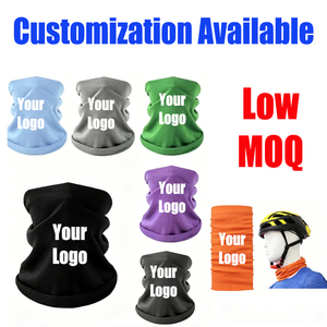 Braga de cuello multifunción de poliéster sin costuras personalizada para ciclismo, transpirable y fresca, pañuelo facial, bandanas personalizadas para exteriores - Product Image 1