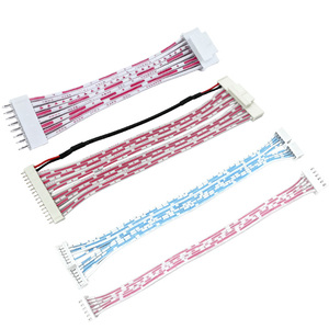 Kabel Pita UL2468 Pitch 2.54mm Kabel Pita Datar Kabel Pita Datar 26AWG Kabel Pita PVC Merah dan Putih - Product Image 1