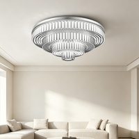 Lustre pliable et rétractable en cristal pour plafond, E27, AC, installation facile, garantie 2 ans, salon