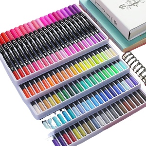 Set di Pennarelli Artistici a Doppia Punta a Base d'Acqua, Non Tossici e Lavabili, per <span class=keywords><strong>Disegno</strong></span> e Schizzi per Bambini e Adulti - Product Image 2