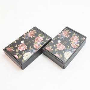 Custom Logo Gold Foil Stamping <b>Large</b> Shipping <b>Box</b> for Business Flower Packaging Corrugated Mailing Boxes - Product Image 2