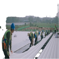 Fabrikpreis Weiße TPO-Dachmembran 45-80 Mil |   Energy Star Kühldach Flachdach |   FM-Zertifizierte Kellerabdichtung
