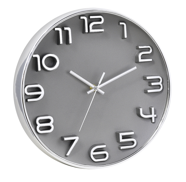 3d Diy Creative Round Modern Classic Digital Meeting Room Wall Clock