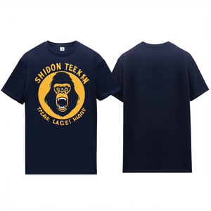 Camiseta de moda para hombre con estampado de letras, diseño de gorila, versión de alta calidad, lista para envío, gran oferta - Product Image 3
