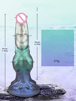 Plug anal réaliste en silicone liquide en forme d'alien pour hommes et femmes, produits de soins personnels
