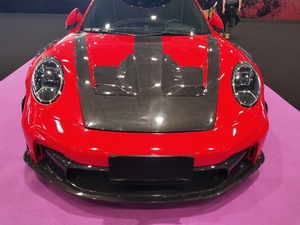 Adatto per l'upgrade GT3RS <span class=keywords><strong>modello</strong></span> <span class=keywords><strong>911</strong></span> <span class=keywords><strong>Porsche</strong></span> Kit parafango anteriore in fibra di carbonio - Product Image 5