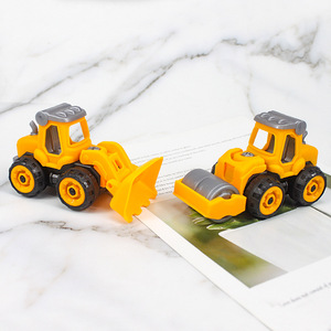 Plastic Construction Vehicle Toys For Kids Birthday Party Decoration 2-4 Years Easy Assemble Props - Product Image 1
