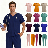 Uniformes Médicos Personalizados al por Mayor con Logotipo, Uniformes de Enfermería para Hombres, Conjuntos de Uniformes para Doctores de Hospital