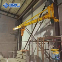 Palan électrique rotatif à câble, grue à flèche murale Henan Mine, grue à flèche cantilever 5 tonnes