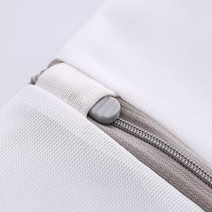 Reusable <b>Mesh</b> Polyester Dirty <b>Laundry</b> Produce Drawstring <b>Bags</b> Cotton Custom Logo Eco-friendly Foldable Customize Size 1000pcs - Product Image 5
