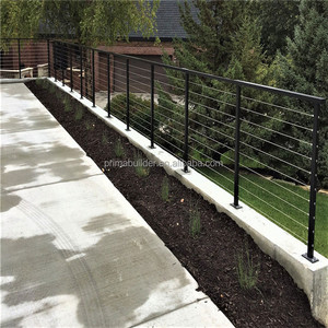 Balustre <span class=keywords><strong>de</strong></span> <span class=keywords><strong>Terrasse</strong></span> <span class=keywords><strong>en</strong></span> Acier Inoxydable 304 Brossé, Câble <span class=keywords><strong>en</strong></span> <span class=keywords><strong>PVC</strong></span> pour Balcon, Rampe d'Escalier, Plancher, <span class=keywords><strong>Balustrade</strong></span> - Product Image 3