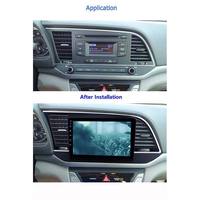 2015-2018 pour Hyundai Elantra système de navigation de voiture avec écran Android pour Bluetooth GPS lecteur CD Placement du tableau de bord