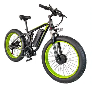 高性能高端7速23Ah 26英寸轮胎电动山地车ebike 2000W 48v成人电动混合动力自行车