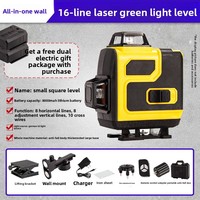 Fabricant de niveaux laser personnalisés haute luminosité 8/12/16 lignes à lumière verte Nivellement automatique de haute précision pour montage mural
